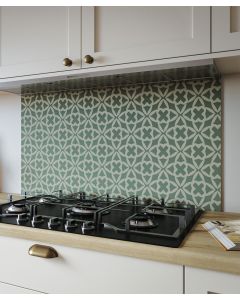 ALLOY Moss Tessera Hob Splashback (800 x 900 x 4mm)