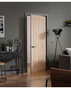  LPD Internal Pre-Finished Oak Belize Door
