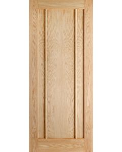 LPD Internal Oak Lincoln 3 Panel Prefinished Door