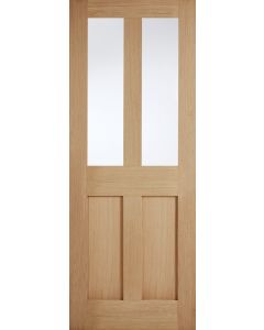 LPD Internal Oak London 2P/2L Unfinished Door