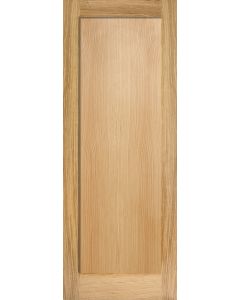 LPD Internal Oak Pattern 10 Internal 1 Panel FD30 Fire Door