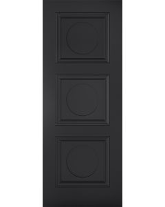 LPD Internal Antwerp Black 3 Panel Door