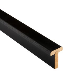 LPD Primed Black T-Lip - 2100 x 30 x 35mm