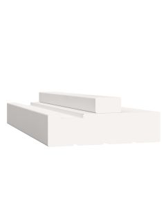 LPD Primed White Softwood Door Lining with Loose Stop FD30