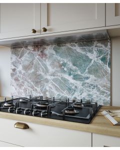 ALLOY Rainforest Marble Hob Splashback (800 x 900 x 4mm)