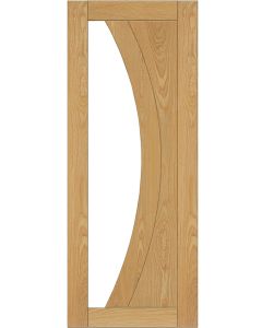Deanta Oak Ravello Pre Finished Glazed Door