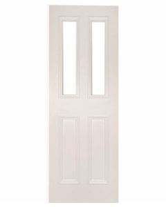 Deanta Internal Glazed Rochester White Primed Door