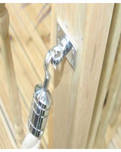 Chrome Decking Rope Hook