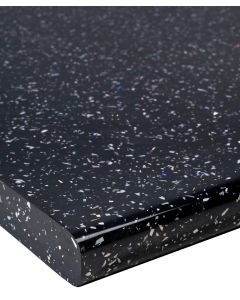 Black Sparkle Wilsonart Worktop 2000 x 600 x 40mm