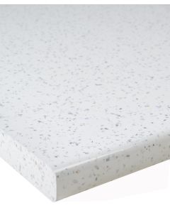 White Sparkle Wilsonart Breakfast Bar 3000 x 900 x 30mm