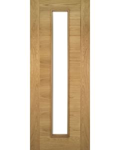 Deanta Seville Pre-Finished Glazed Oak Door