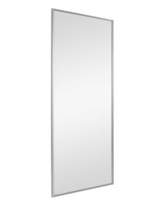 Silver Frame Contemporary Sliding Wardrobe Door