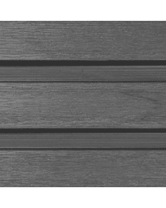 Slatted Composite Fence Board -  Slate Grey - 1.8M