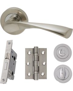 LPD Solar Chrome TonePrivacy Handle Hardware Pack