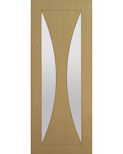 Deanta Oak Sorrento Pre Finished Glazed Door