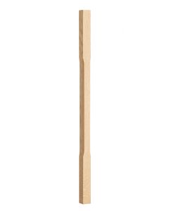 Solid Oak Stop Chamfered Spindles