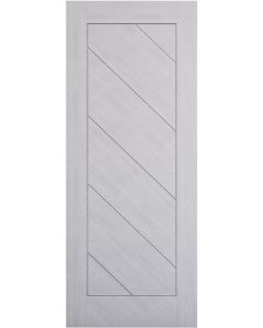 Deanta Torino Light Grey Ash Fire Door FD30