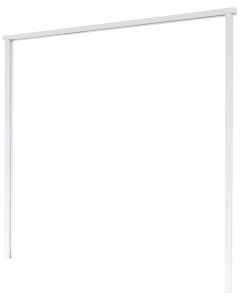 LPD Universal Garage Door Frame White Primed - 2200 x 2200 x 68mm