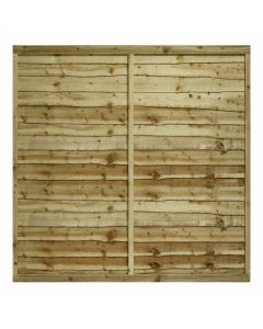 Waney Lap Fence Panels (Northwest Delivery Only)
