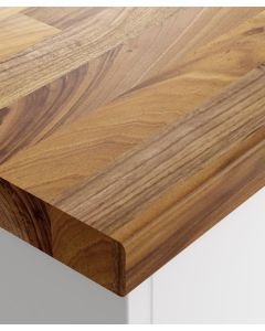 OMEGA Warm Walnut Butcher Block Postformed Worktop