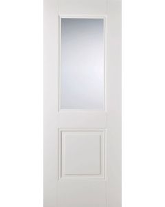 LPD Internal Arnhem 1L/1P Glazed White Primed Door