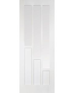LPD Internal Coventry 3 Light Glazed White Prime Plus Door