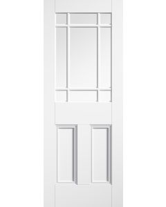 LPD Internal White Downham Glazed 9L Door