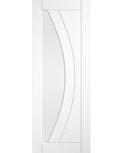 LPD Internal White Primed Girona Clear Glazed Door