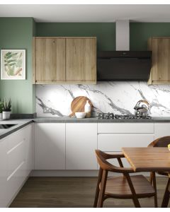 ALLOY White Marble Splashback (3050 x 750 x 4mm)