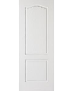 LPD Internal Classical 2 Panel Textured Firecheck Door