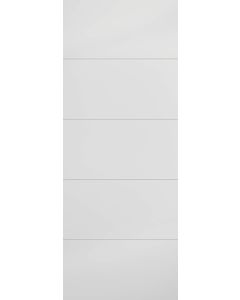 LPD Internal Smooth Horizontal 4 Line Moulded FD30 Fire Door