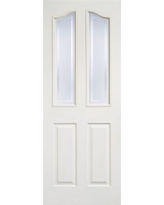 LPD Internal Mayfair 2 Panel 2 Lite Glazed Door