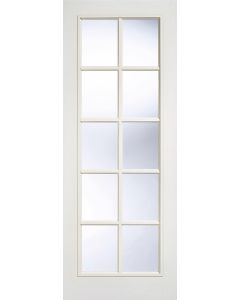 LPD Internal White Moulded 10 Lite Glazed Door