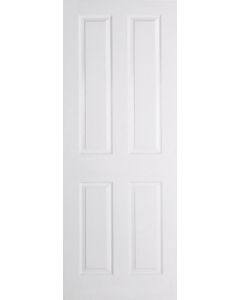 LPD  Internal Textured 4 Panel Square Top Firecheck Door