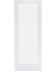 LPD Internal Pattern 10 Frosted Glass White Primed Door