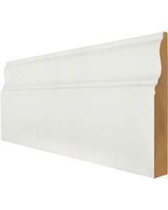 LPD White Primed Skirting Ferrol - 3000 x 146 x 18mm