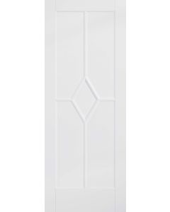 LPD Internal Reims (Primed Diamond) 5 Panel White Prime Plus Door