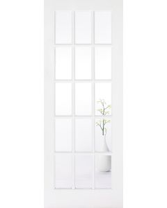 LPD Internal SA Clear Glass White Finish 15L Door
