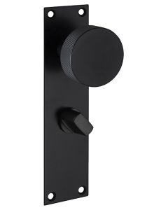 LPD Zermatt Matt Black Handle Hardware Privacy Pack