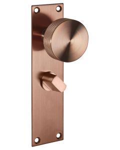 LPD Zermatt Satin Copper Tone Handle Hardware Privacy Pack