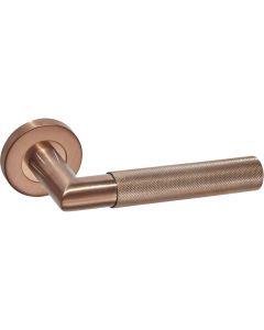 LPD Zurich Satin Copper Tone Handle Hardware Privacy Pack