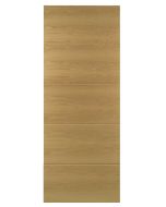 Deanta Internal Oak Prefinished Augusta Firedoor (FD30)