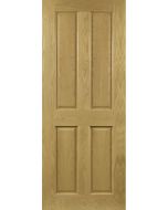 Deanta Internal Oak Pre Finished Bury Fire Door FD30