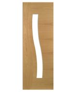 Deanta Internal Glazed Cadiz Pre-Finished Oak Door 