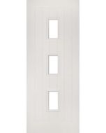 Deanta Internal White Primed Ely Glazed Door