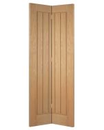 Made to Measure Bi-Fold Oak Ely Door