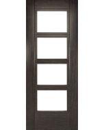 Deanta Montreal Glazed Internal Dark Grey Ash Door