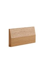 Deanta Oak Half Splayed Architrave - Full Door Set