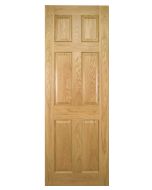Deanta Internal Oxford Pre-Finished Oak Door