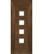Deanta Internal Pamplona Pre-Finished Walnut Glazed Fire Door FD30